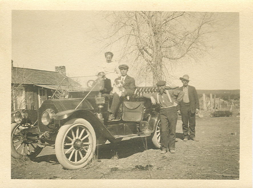 Schmidt Family on farm